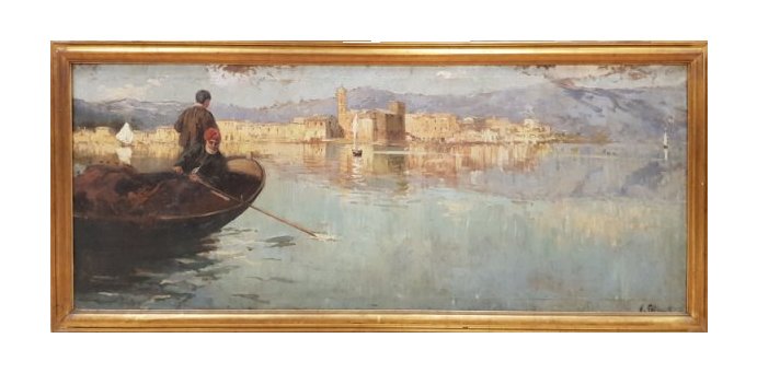 emilio salmini: Golfo di Rapallo 1896